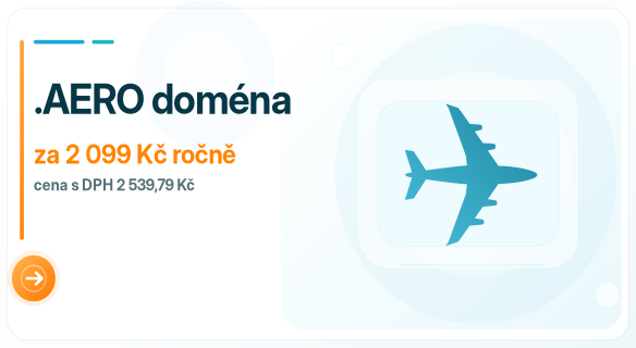 Doména .AERO pro letectví