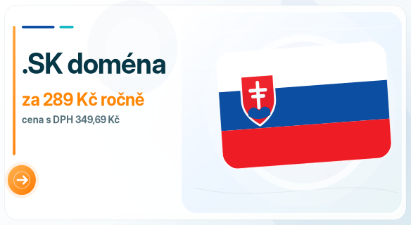 Doména .SK pro slovenský trh